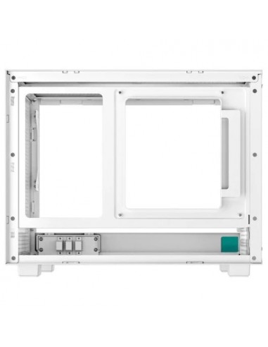 DeepCool CH160 Caja Mini Tower ITX Cristal Templado USB-C Blanca