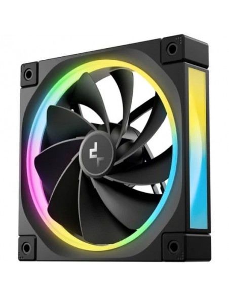 DeepCool FL12R Ventilador 120mm PWM ARGB Gen2 Negro 2150rpm Bajo Ruido