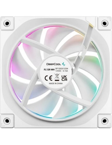 DeepCool FL12R Ventilador 120mm PWM ARGB Gen2 Blanco