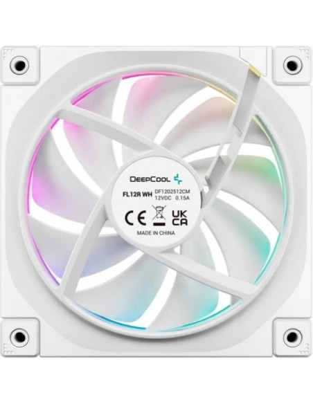 DeepCool FL12R Ventilador 120mm PWM ARGB Gen2 Blanco