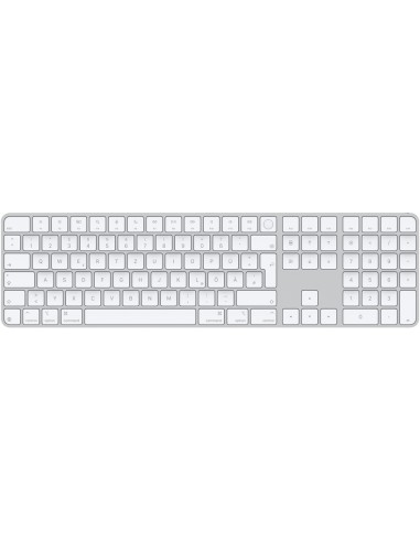 Apple Magic Keyboard con Touch ID Teclado Numérico y Puerto USB-C Plata