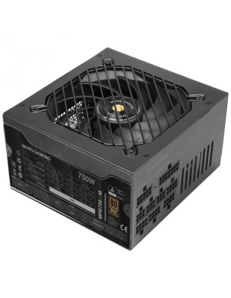 Mars Gaming MPB750SIM 750W 80 Plus Bronze Modular Negra Fuente de Alimentación