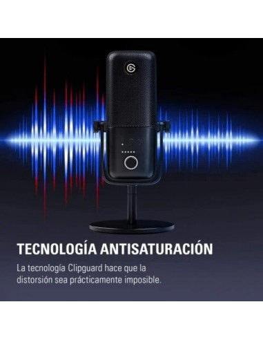 Elgato Wave:3 Micrófono Condensador USB y Solución de Mezcla Digital