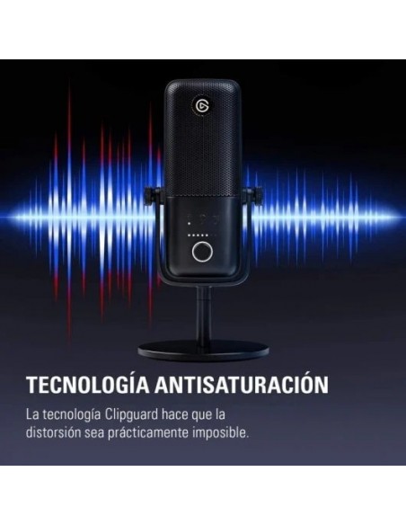 Elgato Wave:3 Micrófono Condensador USB y Solución de Mezcla Digital