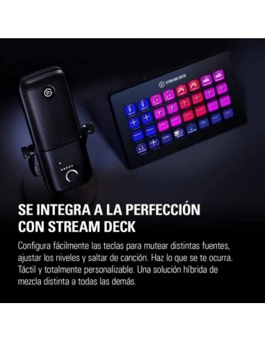 Elgato Wave:3 Micrófono Condensador USB y Solución de Mezcla Digital