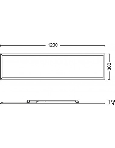 Philips Panel Ceiling Ceiling Light 36W Rectangular