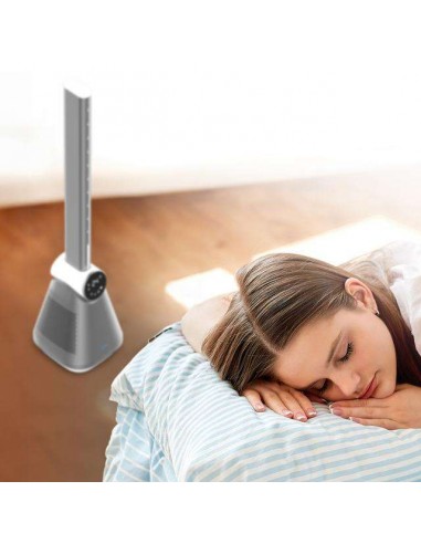 Cecotec EnergySilence 9890 Skyline Bladeless Ventilador de Torre sin Aspas de 39" y 50W, Mando a Distancia