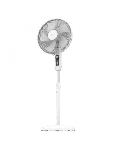Cecotec EnergySilence 515 MaxFlow White Ventilador de Pie 16" 45W con Temporizador Blanco