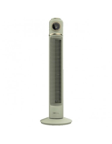 Cecotec EnergySilence 1090 Skyline Retro Smart Green Ventilador de Torre de 32" y 40W, Mando a Distancia
