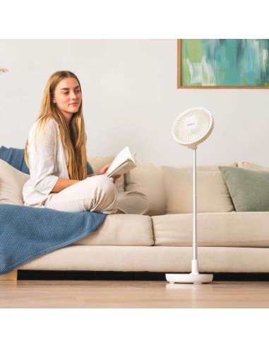 Cecotec EnergySilence 800 FoldAir Portable Ventilador Portátil Plegable con 7200mAh