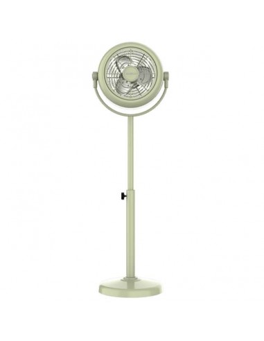 Cecotec EnergySilence 250 ClassicStyle Green Ventilador de Pie Retro de 10" y 25W