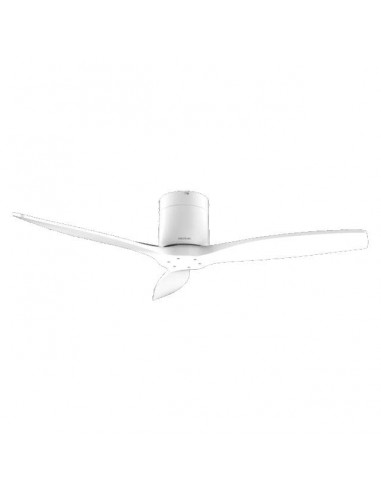 Cecotec EnergySilence Aero 5600 Aqua IronWhiteWood Ventilador de Techo de 40W y 42" con WiFi, Mando a Distancia