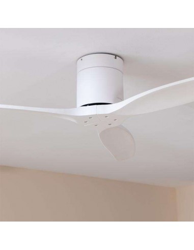 Cecotec EnergySilence Aero 5600 Aqua IronWhiteWood Ventilador de Techo de 40W y 42" con WiFi, Mando a Distancia