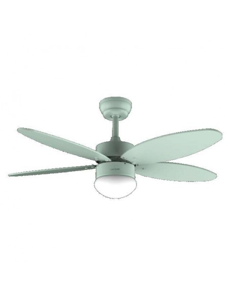 Cecotec EnergySilence Aero 4260 Full Mint Ventilador de Techo de 40W y 42" con Luz LED, Mando a Distancia