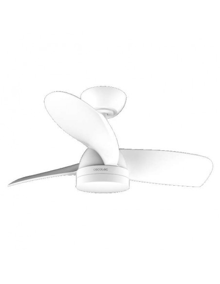 Cecotec EnergySilence Aero 3050 White Ventilador de Techo de 35W y 36" con Luz LED, Mando a Distancia