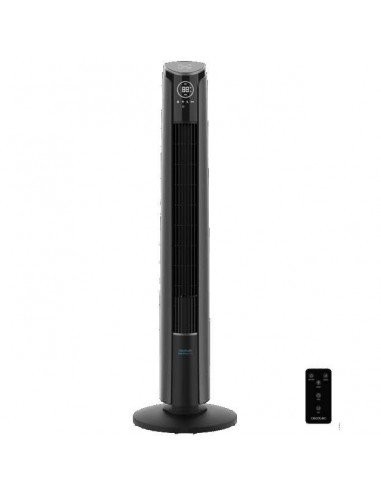 Cecotec EnergySilence 9250 Skyline Smart Tilt Ventilador de Torre de 45W y 42, Mando a Distancia