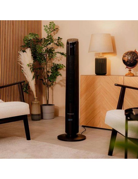 Cecotec EnergySilence 9250 Skyline Smart Tilt Ventilador de Torre de 45W y 42, Mando a Distancia