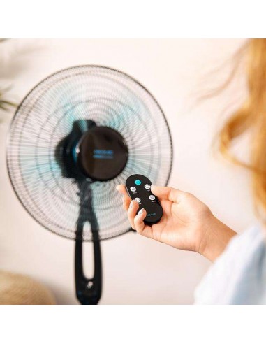Cecotec EnergySilence 560 Max Smart Ventilador de pie de 16" y 45W, Mando a Distancia