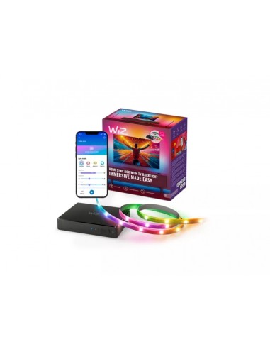 WiZ Kit de Iluminación Ambiental LED para TV de 75" a 85