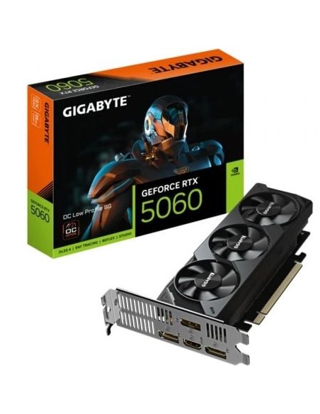 Gigabyte GeForce RTX 5060 OC Low Profile 8GB GDDR7 Tarjeta Gráfica
