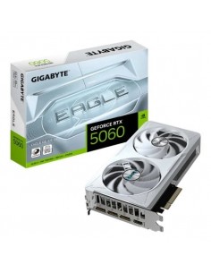 Gigabyte GeForce RTX 5060 EAGLE OC ICE 8GB GDDR7 Reflex 2 RTX AI DLSS4 Tarjeta Gráfica