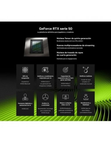 Zotac Gaming GeForce RTX 5050 SOLO 8GB GDDR6 Reflex 2 RTX AI DLSS4 Tarjeta Gráfica