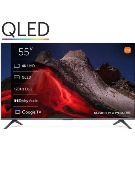 Xiaomi QLED 55" A PRO 2026 UltraHD 4K Dolby Audio Google TV Televisor