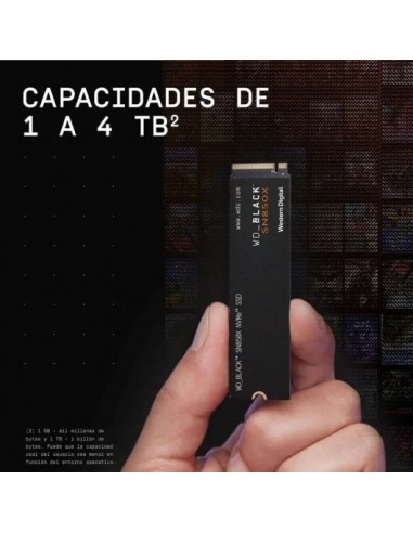 WD Black SN850X 8TB M.2 SSD NVMe Disco Duro