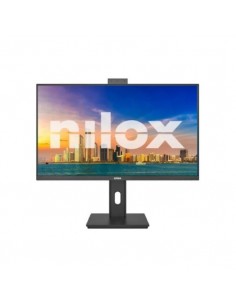 Nilox NXM24RWEB02B 23.8" LED IPS FullHD 120Hz Base Giratoria WebCam Altavoces Monitor