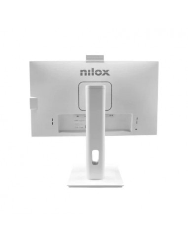 Nilox NXM24RWEB02W 23.8" LED IPS FullHD 120Hz Base Giratoria WebCam Altavoces Blanco Monitor