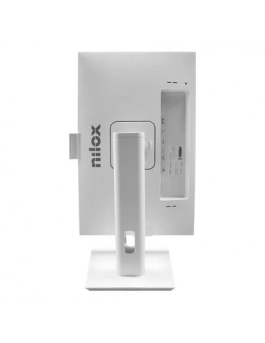 Nilox NXM24RWEB02W 23.8" LED IPS FullHD 120Hz Base Giratoria WebCam Altavoces Blanco Monitor