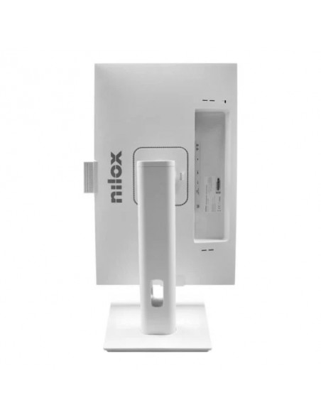 Nilox NXM24RWEB02W 23.8" LED IPS FullHD 120Hz Base Giratoria WebCam Altavoces Blanco Monitor