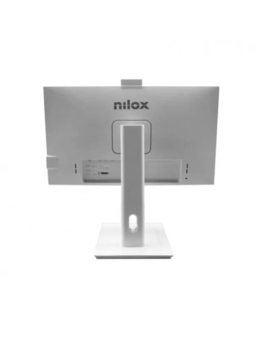 Nilox NXM27RWEB02W 27" LED IPS FullHD 120Hz WebCam Altura Regulable Altavoces Blanco Monitor