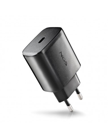 NGS BUD45W-C Cargador de Pared GaN 45W 1xUSB-C con Cable Incluido 1.5m