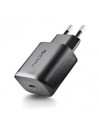 NGS BUD45W-C Cargador de Pared GaN 45W 1xUSB-C con Cable Incluido 1.5m