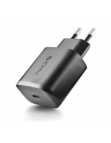 NGS BUD45W-C Cargador de Pared GaN 45W 1xUSB-C con Cable Incluido 1.5m