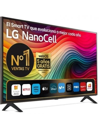 LG 55NANO82T6B 55" NanoCell UltraHD 4K Smart TV WebOS24 Televisor