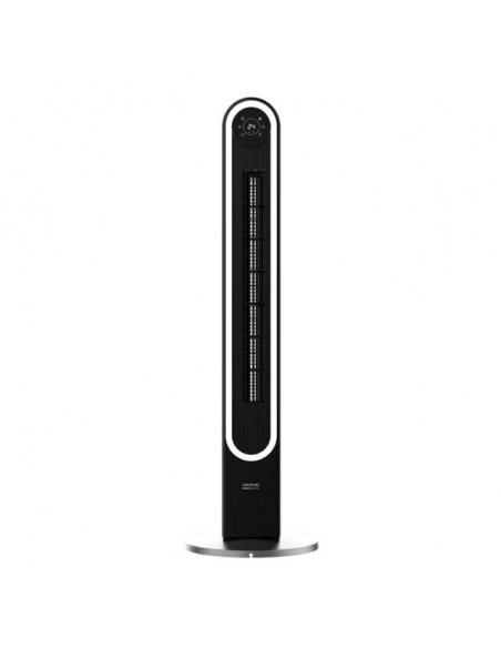 Cecotec EnergySilence 9090 Skyline Smart Light Ventilador de Torre con Luz de 60W, Mando a Distancia