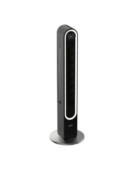 Cecotec EnergySilence 9090 Skyline Smart Light Ventilador de Torre con Luz de 60W, Mando a Distancia