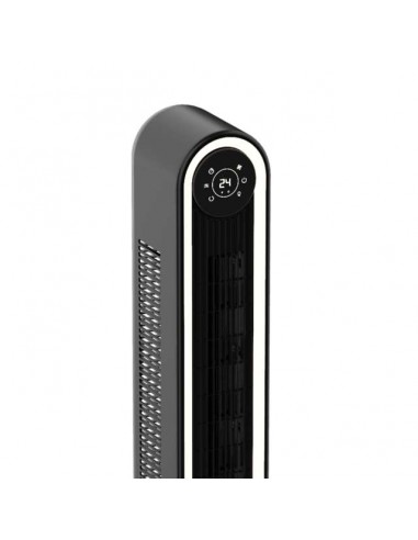 Cecotec EnergySilence 9090 Skyline Smart Light Ventilador de Torre con Luz de 60W, Mando a Distancia