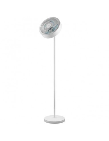 Cecotec EnergySIlence FanLamp Ventilador de Pie con Aro de Luz LED, Aire Reversible, 36W