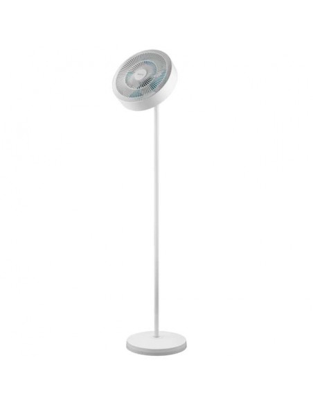 Cecotec EnergySIlence FanLamp Ventilador de Pie con Aro de Luz LED, Aire Reversible, 36W