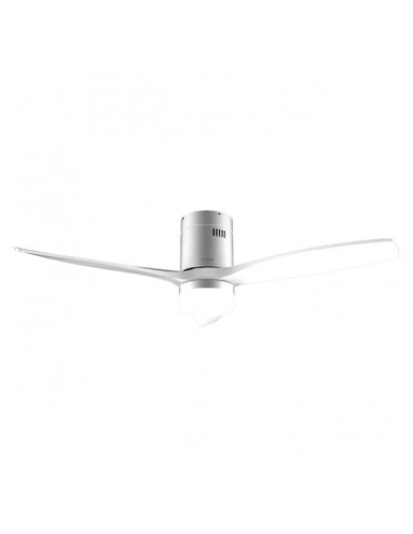 Cecotec EnergySilence Aero 5600 Aqua IronWhite Connected Ventilador de Techo de 40W, Mando a Distancia y Wi-Fi