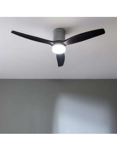 Cecotec EnergySilence Aero 5600 Aqua IronBlack Connected Ventilador de Techo de 40W, Mando a Distancia y Wi-Fi