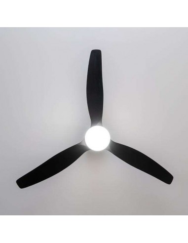 Cecotec EnergySilence Aero 5600 Aqua IronBlack Connected Ventilador de Techo de 40W, Mando a Distancia y Wi-Fi