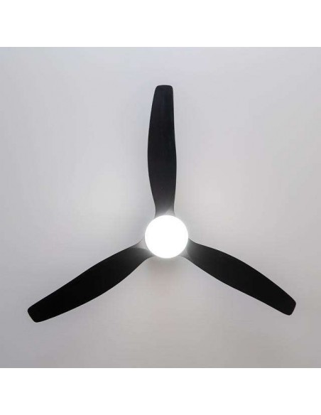 Cecotec EnergySilence Aero 5600 Aqua IronBlack Connected Ventilador de Techo de 40W, Mando a Distancia y Wi-Fi