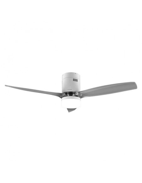 Cecotec EnergySilence Aero 5285 Sun WhiteTransparent Ventilador de Techo de 40W con Luz y Mando a Distancia