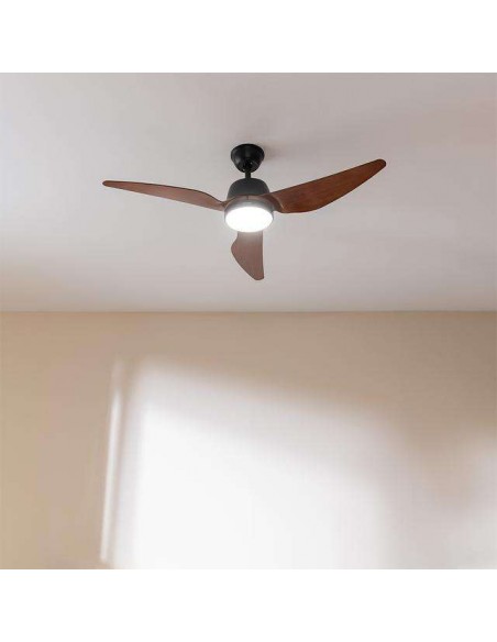 Cecotec EnergySilence Aero 5250 BlackWood Ventilador de Techo de 62W con Luz