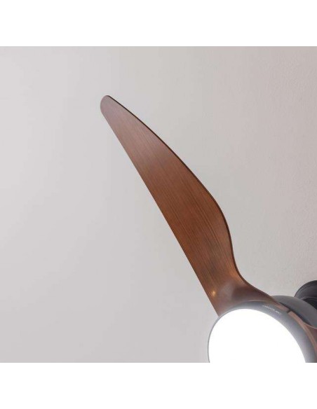 Cecotec EnergySilence Aero 5250 BlackWood Ventilador de Techo de 62W con Luz