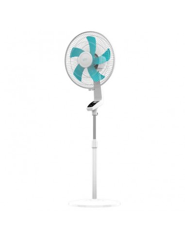 Cecotec EnergySilence 620 Flow Control Ventilador de Pie de 16" y 50W, Mando a Distancia
